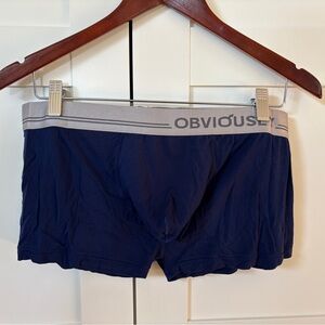 Obviously Mens Navy pouch Trunks